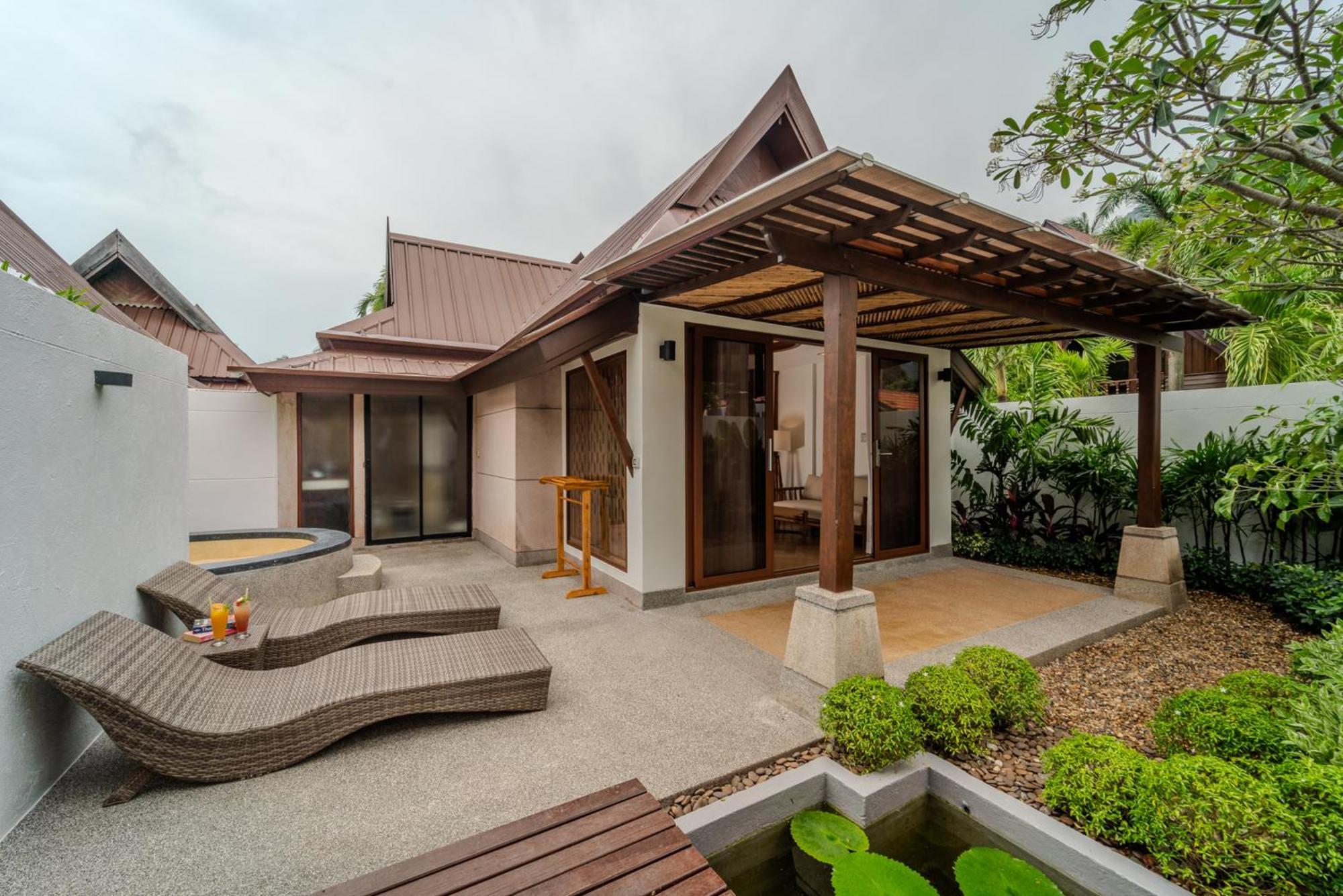 Villa tropical de 1 dormitorio con bañera de hidromasaje